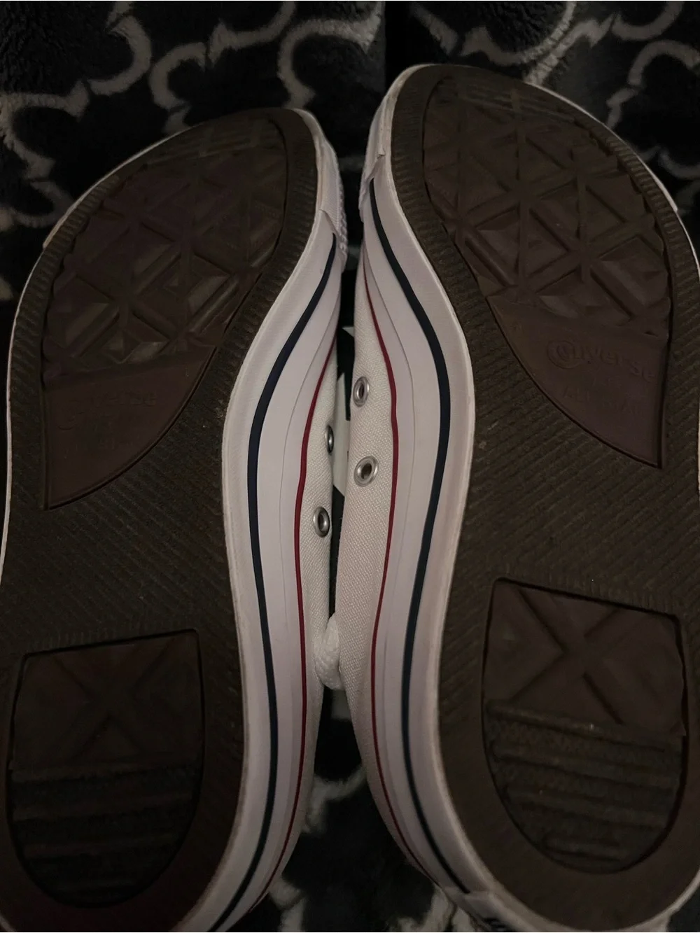 LIKE NEW white chucks! - Picture 4 of 5
